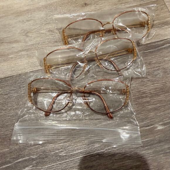 Christian Dior Vintage Gold Frame Reading Glasses - Picture 5 of 9